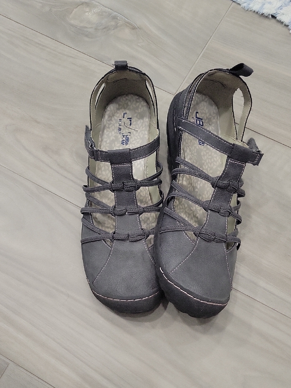 Jambu Gray Comfy Cute Shoes 11W